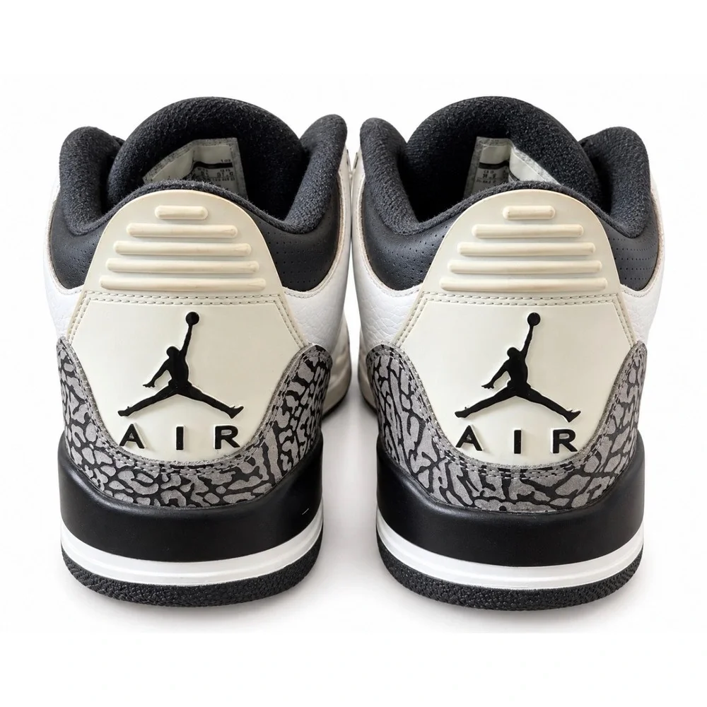 Air Jordan 3 Retro Infrared 23 White Black Cement 136064-123 Mens Size 9.5